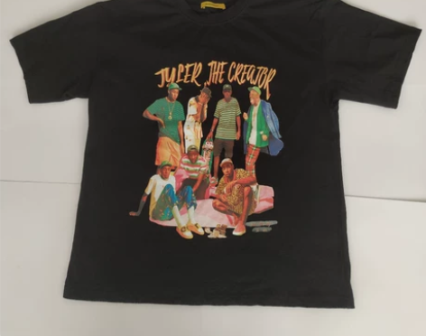 benmyshower国潮短袖男欧美街头说...