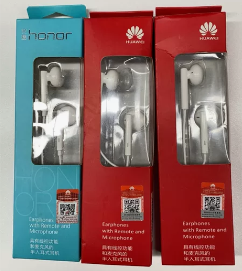 华为，荣耀闲置原封未拆封耳机， 半入耳3....