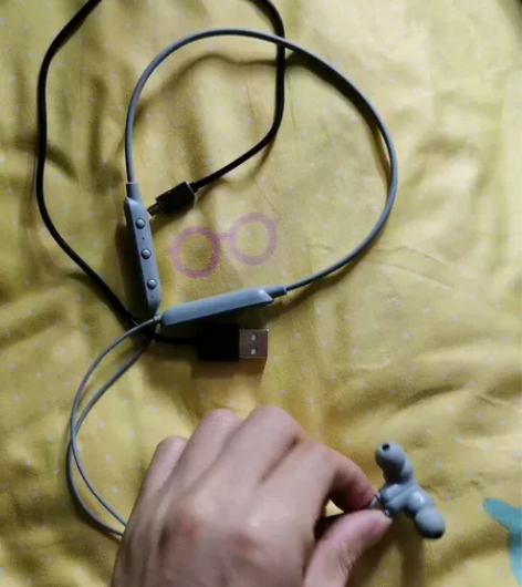 唐麦 N1无线蓝牙耳机双耳挂脖式运动跑步入...