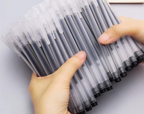 （100支）黑色巨能写中性笔仅6.9包邮?...