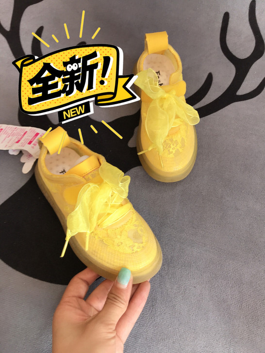 蕾丝超软公主鞋26码到30码