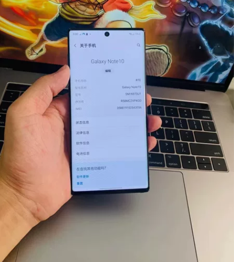 三星note10美版8+256g黑色1 秒...