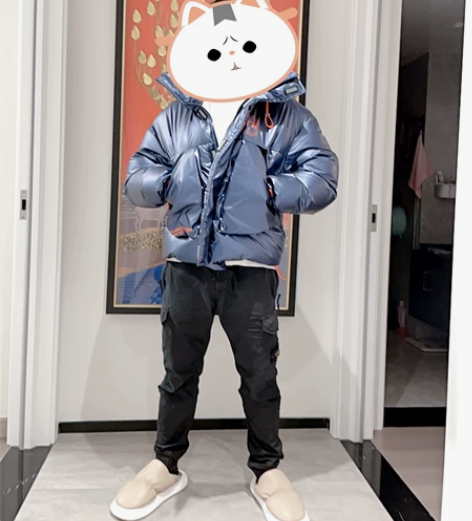 男士面包羽绒服。90鸭绒，随便卖。M码。1...