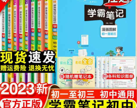 政治初中 初中政治学霸笔记语文数学英语物理...