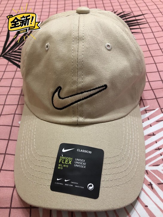 nike 鸭舌帽子男女通用秋冬韩版百搭in...
