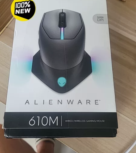 99新外星人鼠标AW610M有线游戏笔记本...