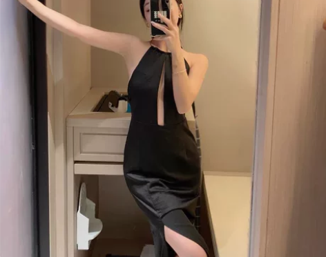 海边度假风 性感挂脖露背 约会出席聚会都可...