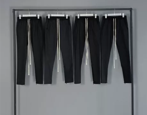 正确版型FEAR OF GOD拉链抽绳裤F...