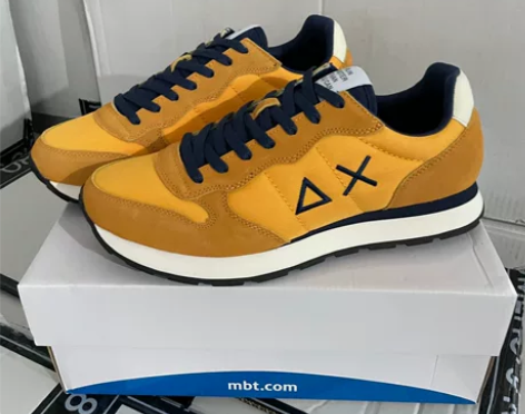 SUN68男士休闲运动鞋意大利奢侈品时尚经...