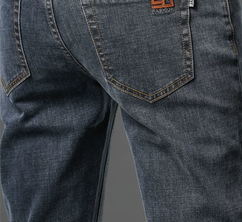 牛仔裤男 牛仔裤子香港高端男士春季宽松直筒...