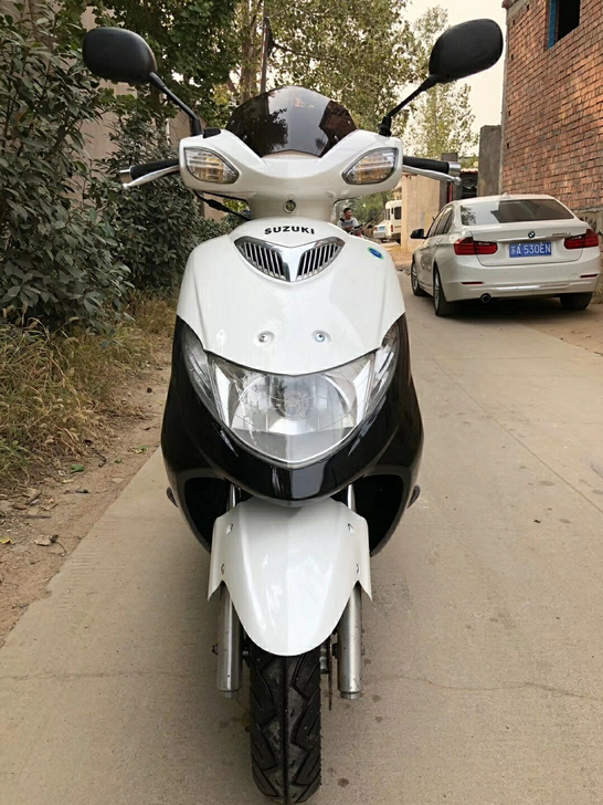 铃木蓝巨星国四排放，二手摩托车精品车，本田...