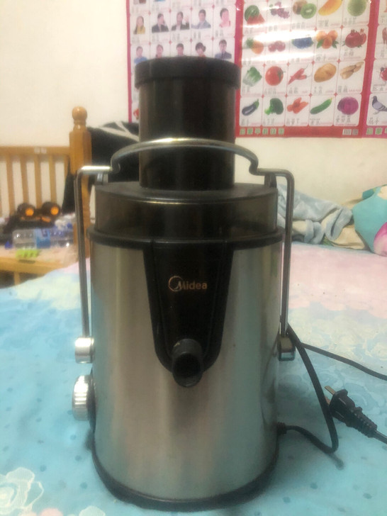 美的榨汁机用了两回自己用的