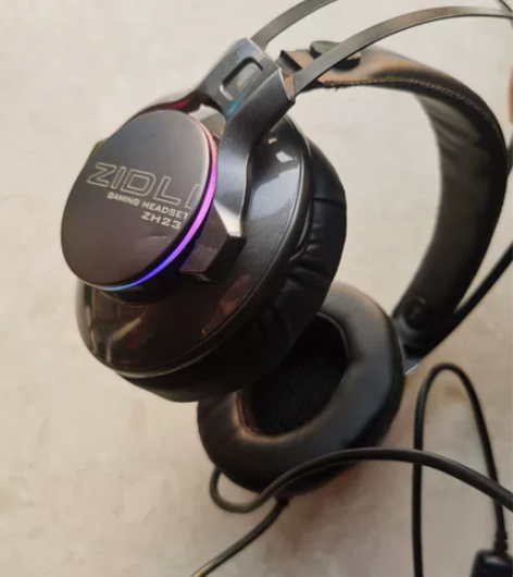 磁动力zh23有线游戏耳机原装正品 内置声...