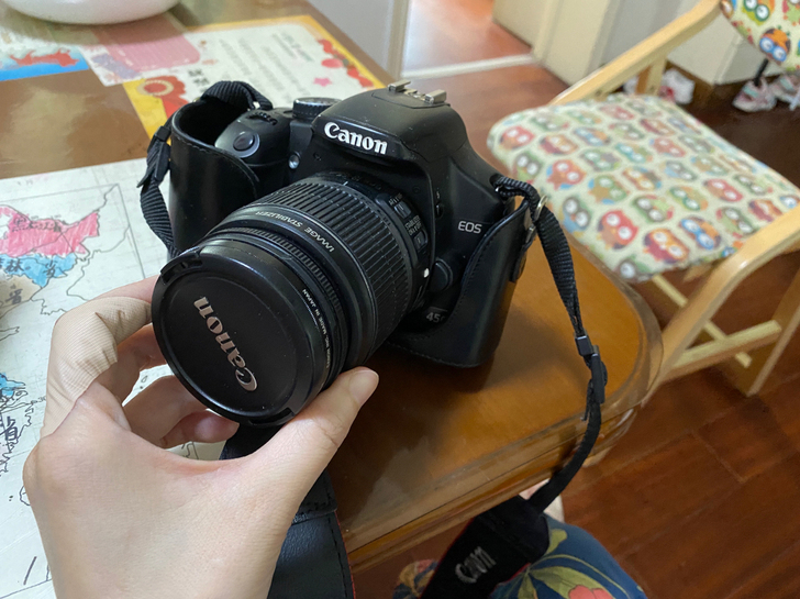 佳能单反450D，配件齐全 ，机身，镜头，...