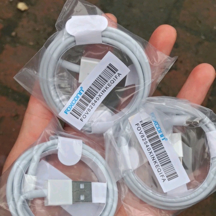 6元3条全新富士康苹果充电线包邮iphon...