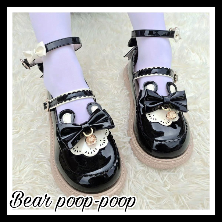 【小熊噗噗】原创lolita大头娃娃鞋可爱...