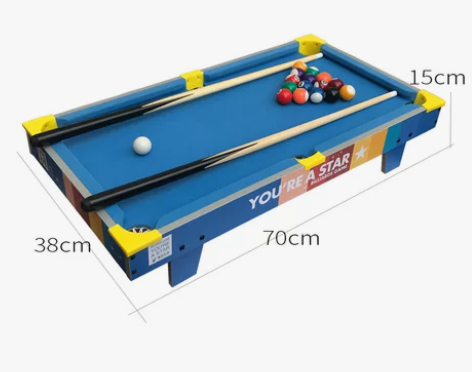 儿童台球玩具家用大号桌球迷你台球桌男孩小孩...
