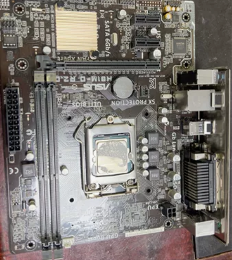 电脑主板华硕h81m-d r2.0主板11...