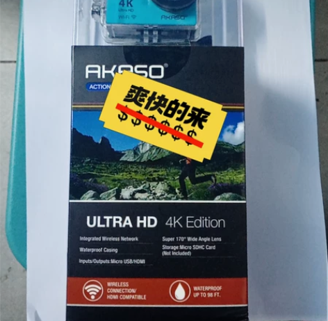 全新潜水相机，要的赶紧下手。有两块电池，一...