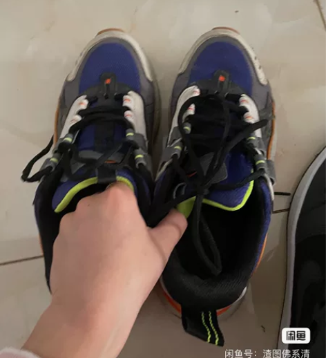 李宁跑鞋 专卖店买的 42码 细节看图 ...