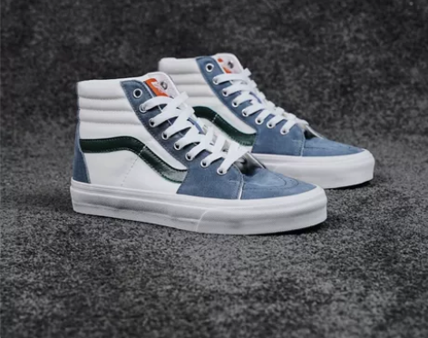 Vans Sk8-Hi 白蓝拼接 范斯官方...