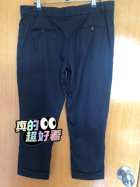 女休闲裤 西装裤  藏蓝色  材质很好，9...