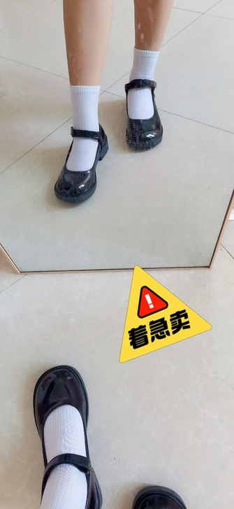 复古小皮鞋女可爱软妹jk制服玛丽珍大头娃娃...