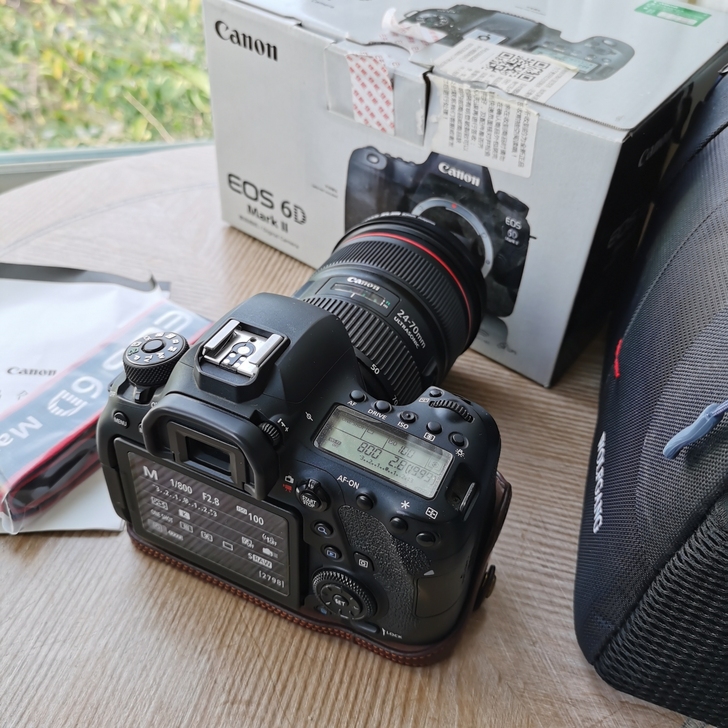 Eos佳能6D2单机身 国行正品 平时用的...