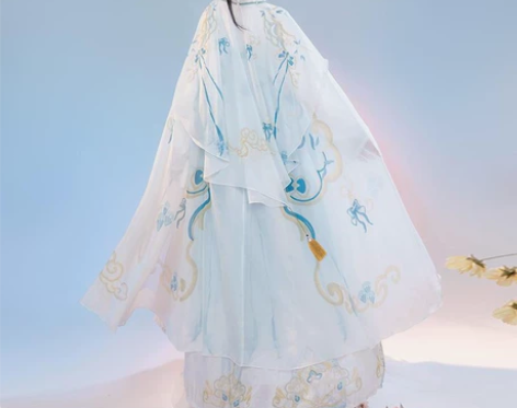 出妃亦坊原创汉服【风涟】（斗篷均码  襦裙...