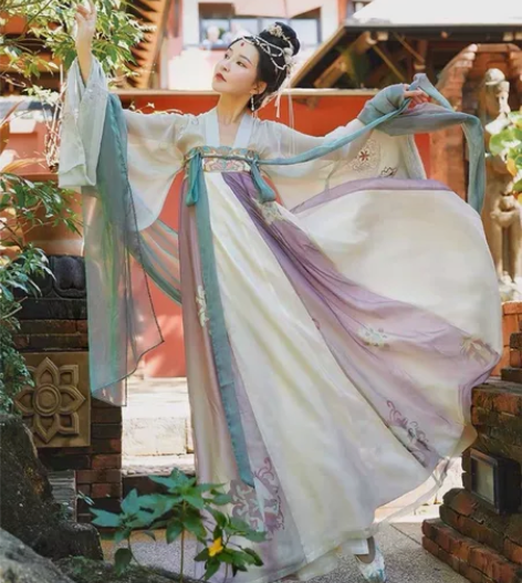 【收s/xs】都城南庄汉服玉生烟齐胸大袖衫...