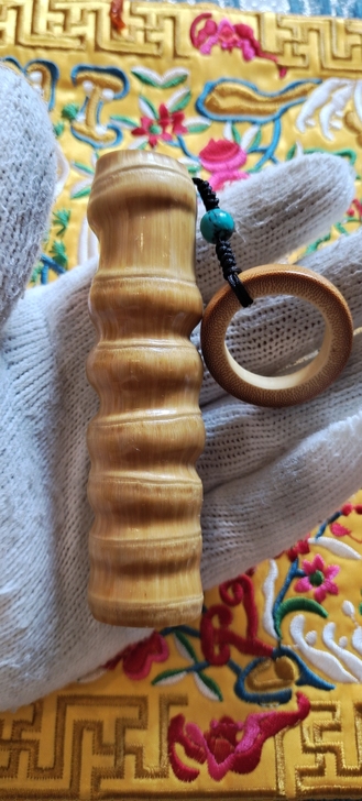 罗汉竹，密度精品，玉化料，润的很