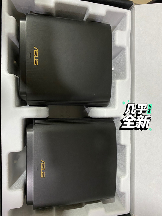 华硕ASUS 灵耀AX6600路由器（两只...