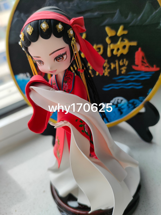 古装戏曲真人照片定制手办挂件摆件娃娃