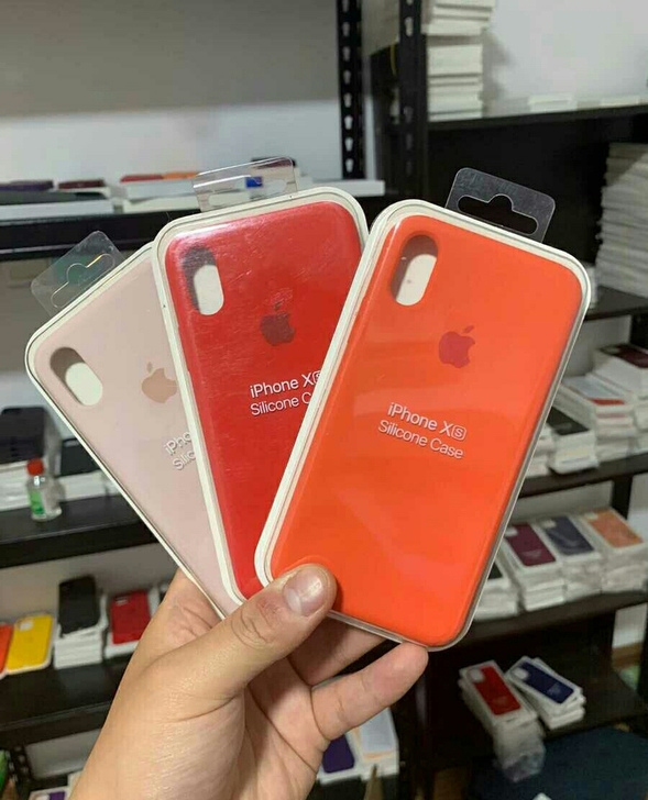 iPhone XS官方硅胶手机壳原装苹果X...