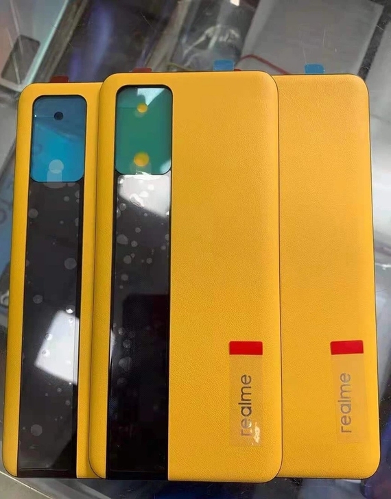 realmeGT曙光色后盖 中框都有