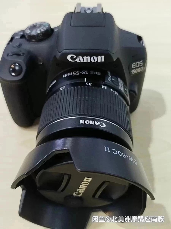 佳能1500D/18－55II，成色很新，...