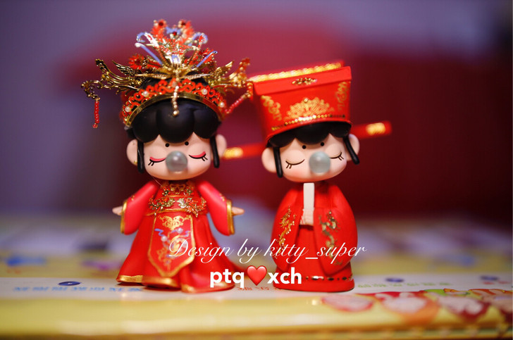 今夕何夕 清平乐 囡茜改娃 汉服喜服婚纱 ...