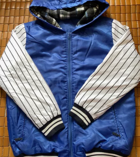余姚市冬季校服上衣一件。棉服。尺码175。...