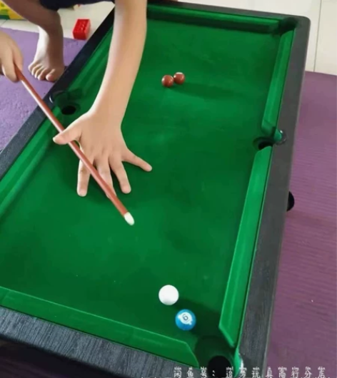 儿童仿真台球桌大号家用迷你小孩台球玩具亲子...