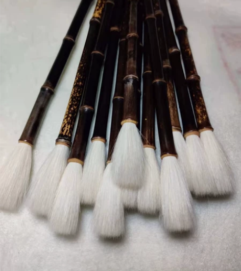 光峰紫竹纯羊毫，没有杂毛，自己看图，懂货的...