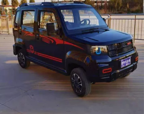 全封闭燃油四轮摩托车老年人代步车宗申水冷汽...