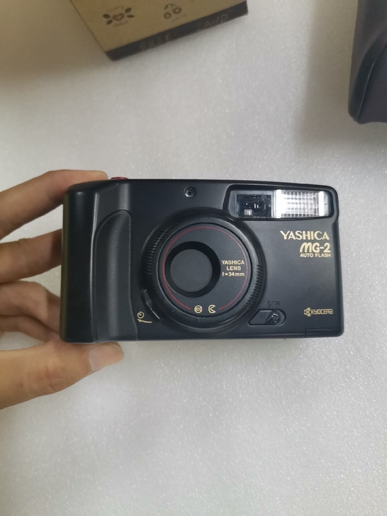 雅西卡MG2胶卷相机 全自动 收藏成色