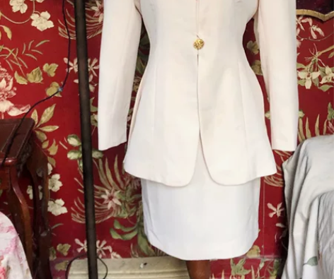 vintage复古古着日本港风昭和风套装套...