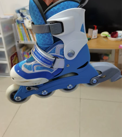 m-cro轮滑鞋加护膝头盔 27-30码 ...