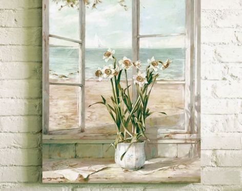 [转卖]客厅装饰画电表箱画欧式遮挡箱餐厅无...