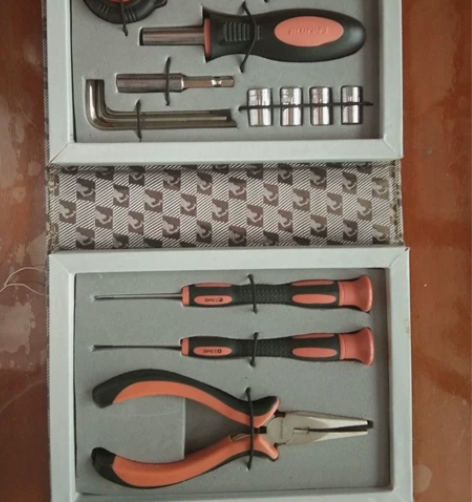 德国品牌plure 家用便携工具套装工具箱...