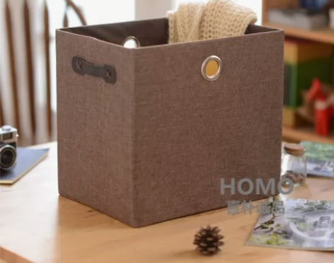 ?两个无印宜家风收纳箱共35元 大号加厚布...