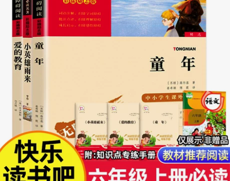 小英雄雨来六年级上册必读课外书童年书高尔基...