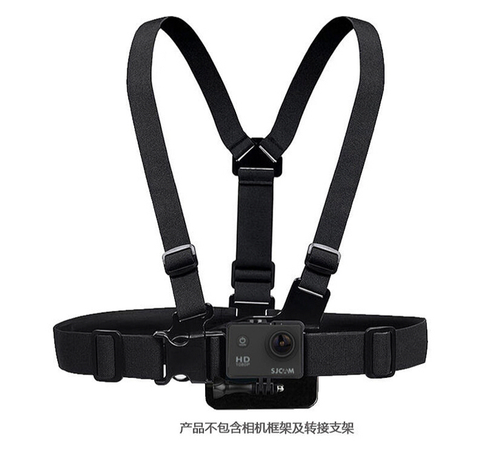 官方正品SJCAM 运动相机胸带双肩带摄像...