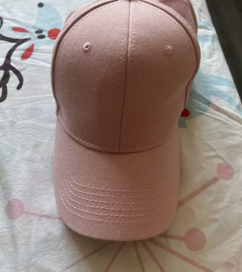 粉色棒球帽全新 感兴趣的话点“我想要”和我...